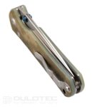 „Dulotec K266“ sulankstomas peilis – „CM“ rankena, pagaminta iš G10 ir D2 plieno » Dulotec.LT