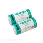 „Keeppower“ RCR123A 1000 mAh baterija su apsauga ir USB-C įkrovimo funkcija » Dulotec.LT