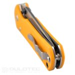 „Dulotec K266“ sulankstomas peilis – „YL“ rankena, pagaminta iš G10 ir D2 plieno » Dulotec.LT