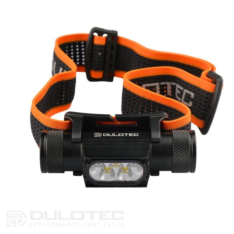 Galingas „Dulotec H3“ žibintuvėlis + 3400 mAh baterija, balta šviesa » Dulotec.LT