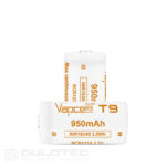 „Vapcell“ 16340 T9 950 mAh 3A baterija » Dulotec.LT