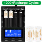 „Vapcell“ 16340 T9 950 mAh 3A baterija » Dulotec.LT