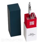 „Fisher Space Pen“ juodas „Grid Design Shuttle Space Pen“ rašiklis – B4 » Dulotec.LT