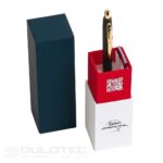 „Fisher Space Pen“ matinės juodos spalvos „Shuttle Space Pen“ rašiklis su auksiniais akcentais – CH4B » Dulotec.LT