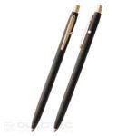 „Fisher Space Pen“ matinės juodos spalvos „Shuttle Space Pen“ rašiklis su auksiniais akcentais – CH4B » Dulotec.LT
