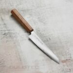 „Tojiro REPPU Kiritsuke Gyuto“ virtuvinis peilis, 210 mm, FD-1362 – laminuotas „SG2“ peilio ašmenys – tiko rankena » Dulotec.LT