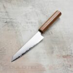 „Tojiro REPPU“ „Kiritsuke“ virtuvinis peilis, 150 mm, FD-1360 – SG2 laminatas – tiko rankena » Dulotec.LT