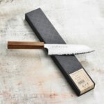 „Tojiro REPPU Kiritsuke Bunka“ 170 mm virtuvinis peilis FD-1361 – SG2 laminatas – tiko rankena » Dulotec.LT