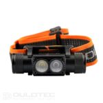 Galingas „Dulotec H2 V2.0“ žibintas + 3000 mAh baterija, su balta ir raudona šviesa » Dulotec.LT