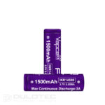 „Vapcell 14500 F15“ 1500 mAh 3 A akumuliatorius » Dulotec.LT