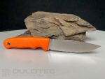 „Linder Drugar Super Edge 6“ peilis su fiksuotu ašmeniu – oranžinė rankena » Dulotec.LT