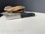„Linder Worker Super Edge 8“ peilis su fiksuotu ašmeniu — juoda rankena » Dulotec.LT