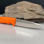 „Linder Worker Super Edge 8“ peilis su fiksuotu ašmeniu — juoda rankena » Dulotec.LT