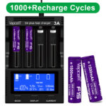 „Vapcell 14500 F15“ 1500 mAh 3 A akumuliatorius » Dulotec.LT