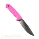 „Linder Drugar Super Edge 6“ peilis su fiksuotu ašmeniu – rausva rankena » Dulotec.LT