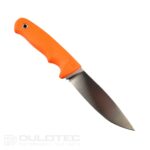 „Linder Drugar Super Edge 6“ peilis su fiksuotu ašmeniu – oranžinė rankena » Dulotec.LT
