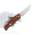 SRM 255L-MN sulankstomas peilis – „Micarta“ rankena ir 10Cr15MoV plienas » Dulotec.LT