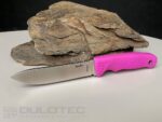 „Linder Super Edge 2“ peilis su fiksuotu ašmeniu – rožinė rankena » Dulotec.LT