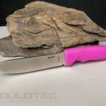 „Linder Super Edge 2“ peilis su fiksuotu ašmeniu – oranžinė rankena » Dulotec.LT