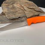 „Linder Super Edge 1“ peilis su fiksuotu ašmeniu – rausva rankena » Dulotec.LT
