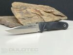 „Linder Joe Vogel Evo-X Super Edge 7“ peilis su fiksuotu ašmeniu – juoda rankena » Dulotec.LT