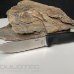 „Linder Super Edge 2“ peilis su fiksuotu ašmeniu – oranžinė rankena » Dulotec.LT
