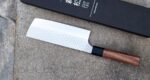 „Suncraft“ Kouhei-Shinmatsu ZDP-189 „Nakiri“ sidabrinis virtuvinis peilis, 170 mm » Dulotec.LT