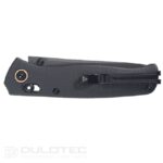 SRM 255L-MB2 sulankstomas peilis – „Micarta“ rankena ir laminuotas 140Cr plienas » Dulotec.LT