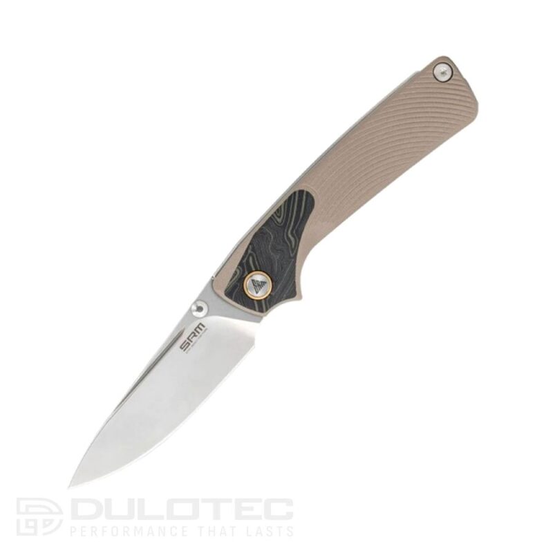 SRM 106M-GW sulankstomas peilis – G10 rankena ir 14C28N plienas » Dulotec.LT