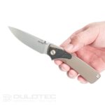 SRM 106M-GW sulankstomas peilis – G10 rankena ir 14C28N plienas » Dulotec.LT