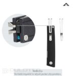 SRM 401LC-GB sulankstomas peilis – G10 rankena ir 10Cr15MoV plienas » Dulotec.LT