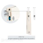 SRM 401LC-GT sulankstomas peilis – G10 rankena ir 10Cr15MoV plienas » Dulotec.LT