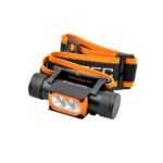 Galingas „Dulotec H3 Pro“ žibintuvėlis + 4000 mAh baterija, balta šviesa iki 2400 liumenų » Dulotec.LT