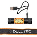 Galingas „Dulotec H3 Pro“ žibintuvėlis + 4000 mAh baterija, balta šviesa iki 2400 liumenų » Dulotec.LT