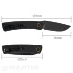 SRM 105M-GB sulankstomas peilis – G10 rankena ir 14C28N plienas » Dulotec.LT