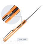 SRM 105M-GJ sulankstomas peilis – G10 rankena ir 14C28N plienas » Dulotec.LT