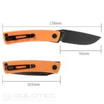 SRM 105M-GJ sulankstomas peilis – G10 rankena ir 14C28N plienas » Dulotec.LT