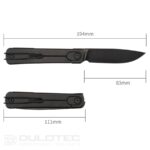 SRM 135-GB sulankstomas peilis – G10 rankena ir 14C28N plienas » Dulotec.LT
