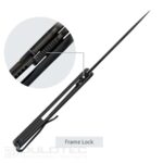SRM 135-GB sulankstomas peilis – G10 rankena ir 14C28N plienas » Dulotec.LT
