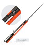 SRM 135-GJ sulankstomas peilis – G10 rankena ir 14C28N plienas » Dulotec.LT