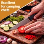 „Dulotec Camper“ peilis su fiksuotu ašmeniu – G10 rankena ir 14C28N nerūdijančio plieno ašmenys » Dulotec.LT