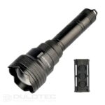 „Dulotec Multi Zoom“ žibintuvėlis, 1 200 liumenų, matomumas iki 1 300 metrų, su nuotolinio valdymo pultu » Dulotec.LT