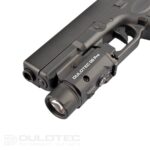 „Dulotec G5 Pro V2.0“ pistoletinis žibintuvėlis – montuojamas po vamzdžiu, su žaliu lazeriniu taikikliu » Dulotec.LT