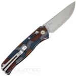 SRM „Medal 255L-GQ“ sulankstomas peilis – G10 rankena ir laminuotas 140Cr plienas » Dulotec.LT