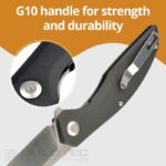 „Dulotec Karma XL“ sulankstomas peilis – G10 rankena ir 8Cr13MoV plienas » Dulotec.LT