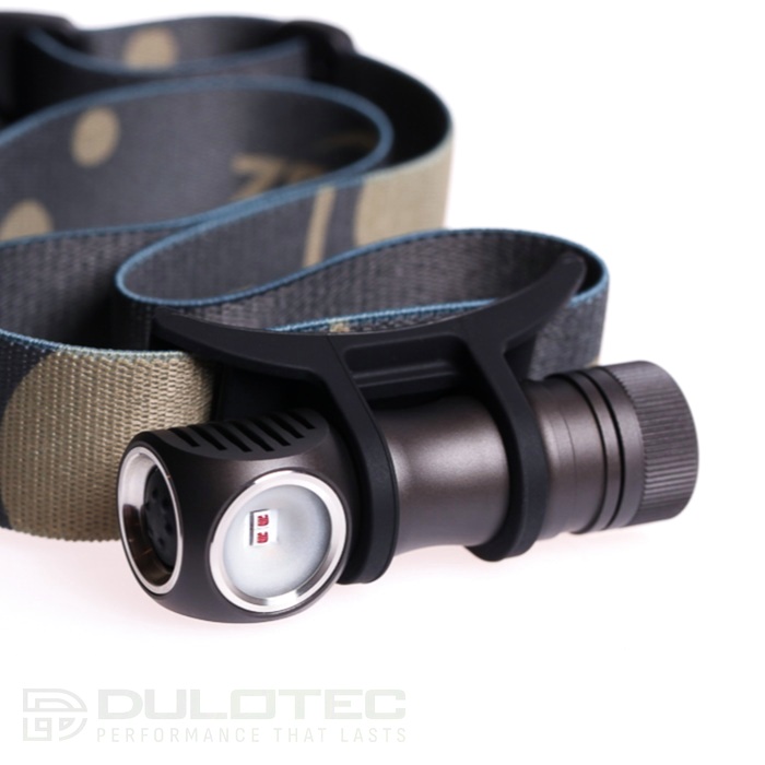 „ZebraLight H504d“ raudonas žibintuvėlis, plačios spinduliuotės raudona šviesa, AA » Dulotec.LT