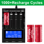 „Vapcell 26650 K70“ 7000 mAh 30 A akumuliatorius » Dulotec.LT