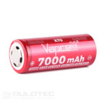„Vapcell 26650 K70“ 7000 mAh 30 A akumuliatorius » Dulotec.LT
