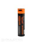 „Vapcell Dulotec“ 18650 4000 mAh 10 A akumuliatorius – C1840C su apsauga ir USB-C įkrovimu » Dulotec.LT