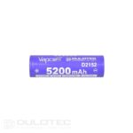 „Vapcell Dulotec“ 21700 5200 mAh 15 A baterija – D2152 » Dulotec.LT